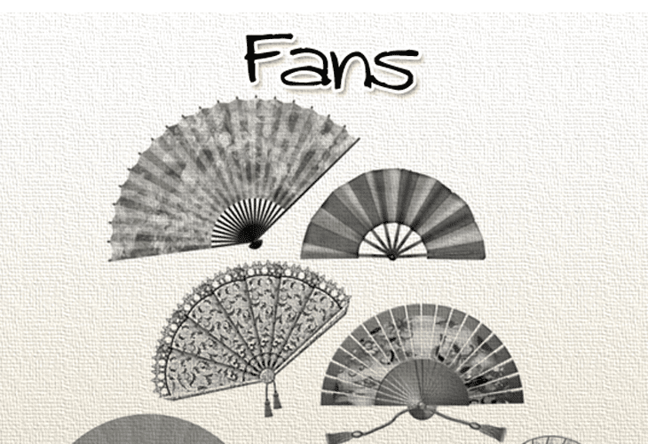 Fans Photoshop Brushes