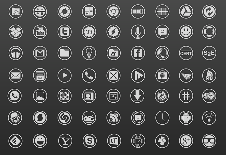 Android Ice Cream Sandwich Icons v3.1