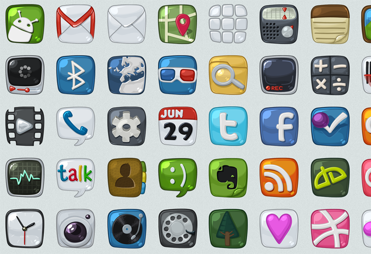 Android icons WIP