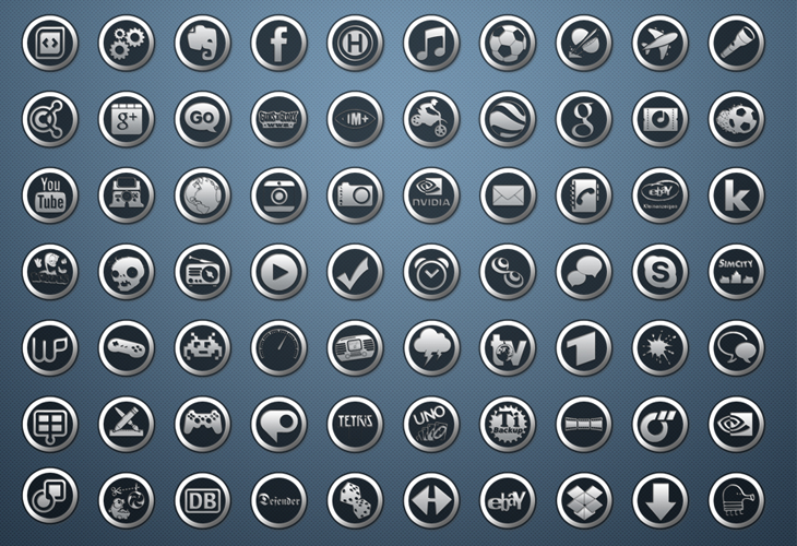 SteelGlass Icons for Android