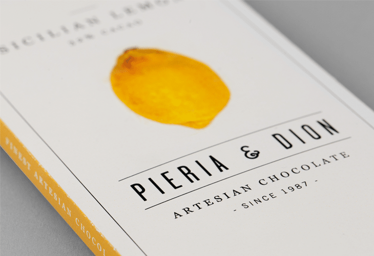Pieria & Dion Packaging