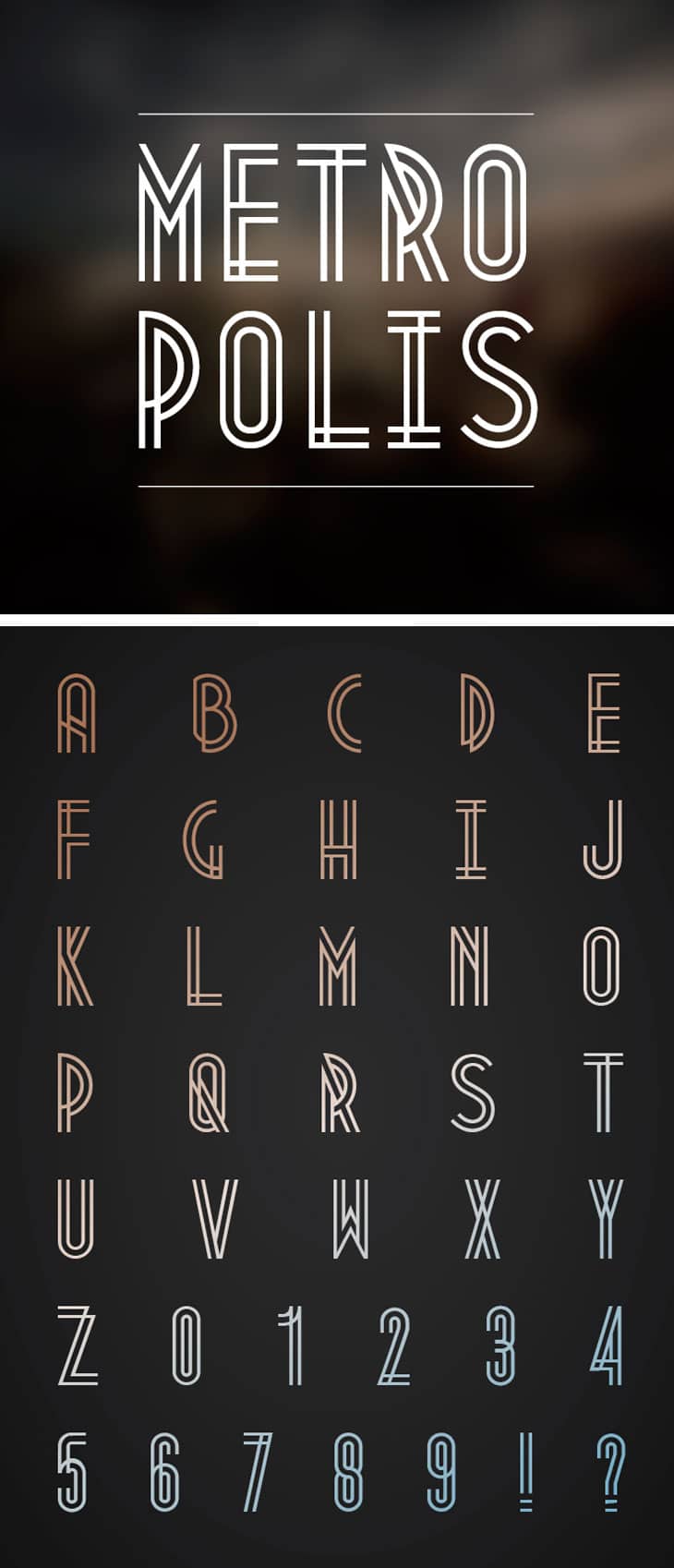 Metropolis-free-font Metropolis-free-font
