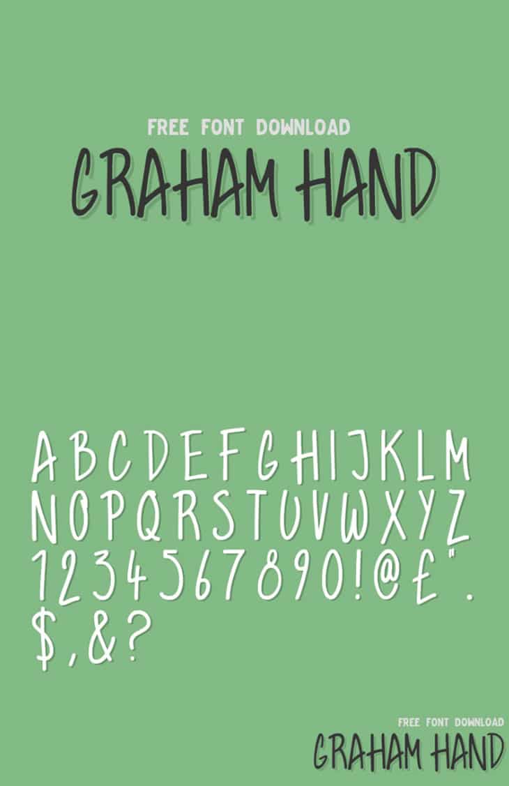 Graham-Hand-Free-Font Graham-Hand-Free-Font