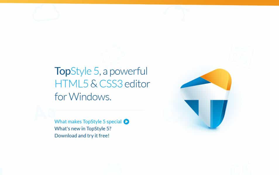 Top Style 5, a powerful HTML5 & CSS3 editor for Windows.