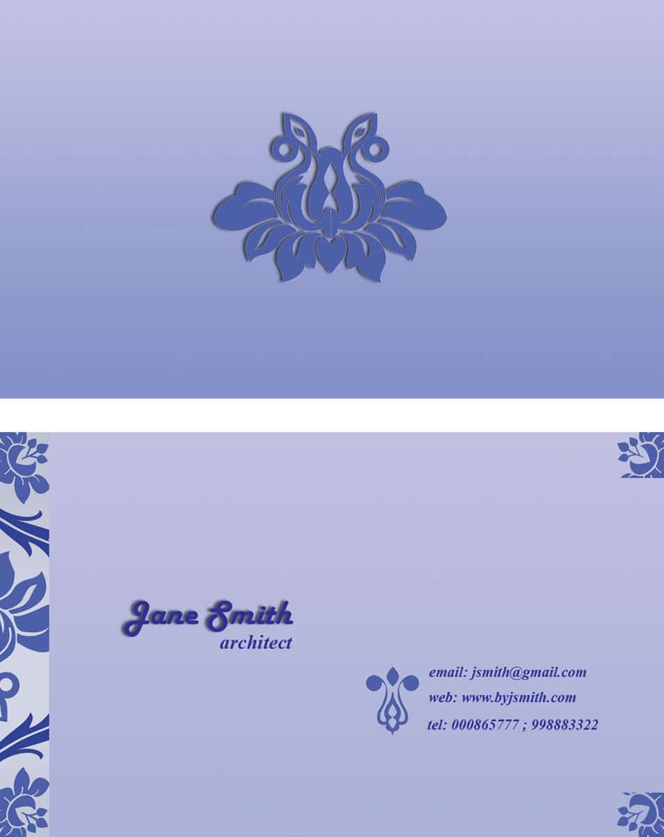 Personal message, but Free Printable Blank Business Cards you can