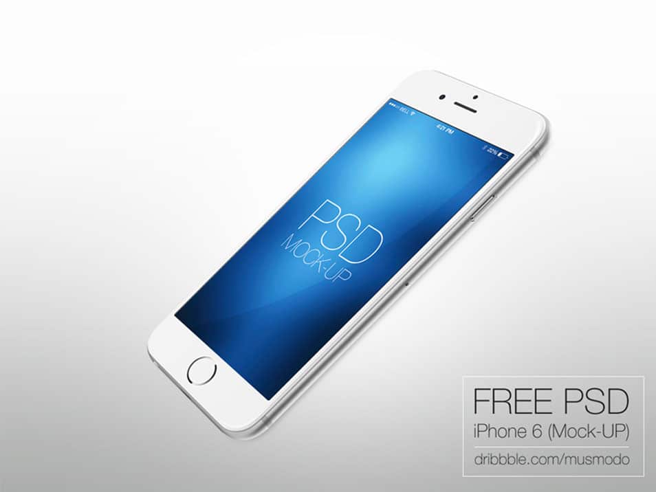 Iphone 6 free mock-up