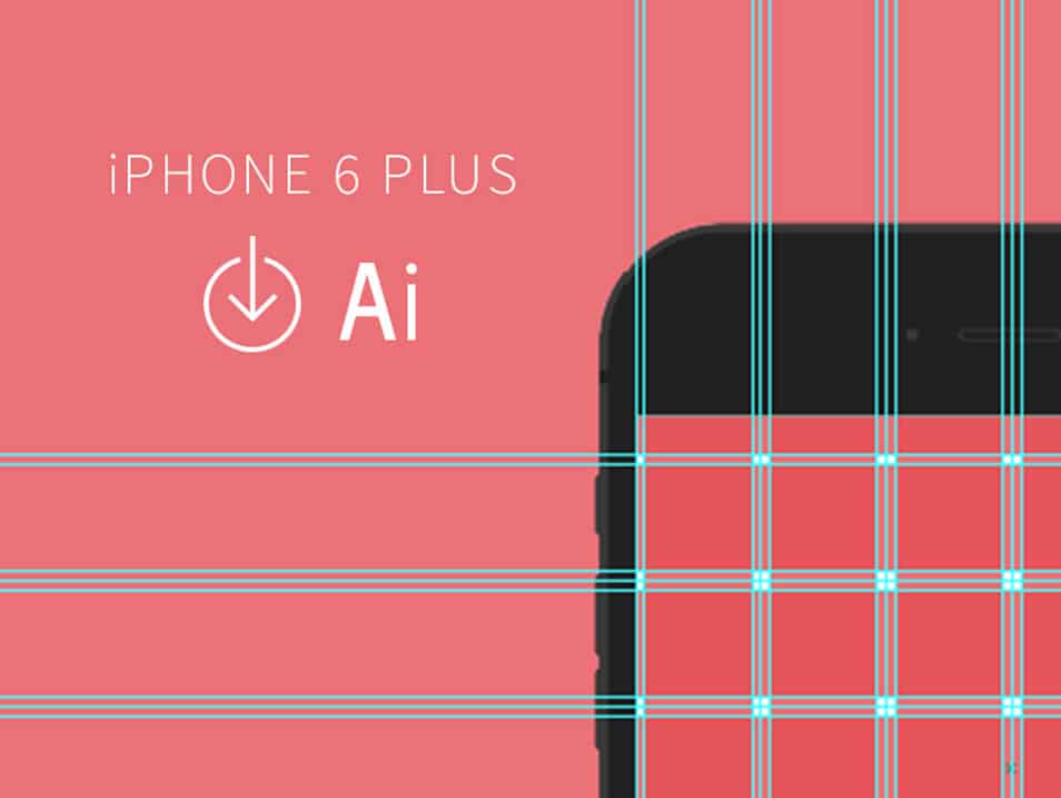 iPhone 6 & 6 Plus Grid Templates