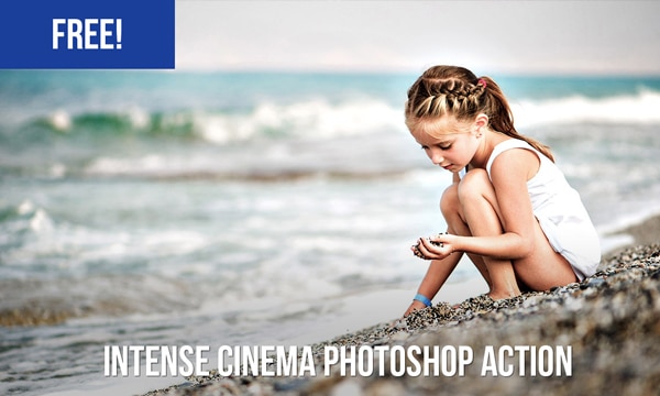 Free Intense Cinema Photoshop Action