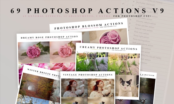 Free Photoshop Actions