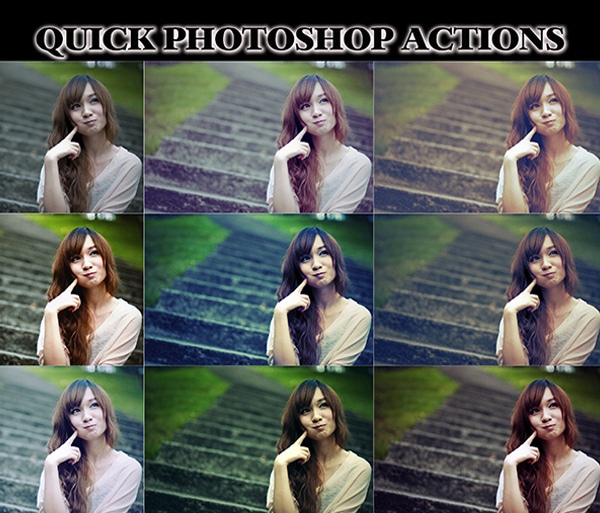 Free Quick Photoshop Actions