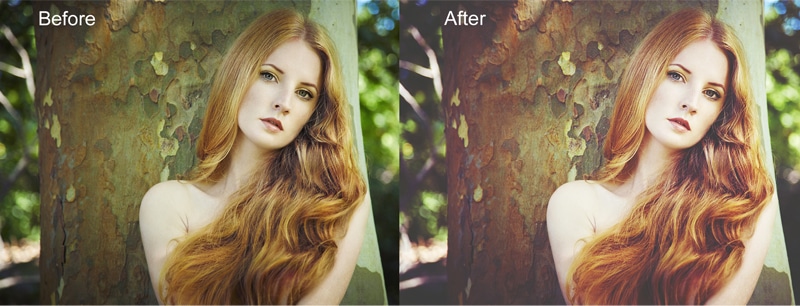 Gorgeous Redheads Photoshop Actions