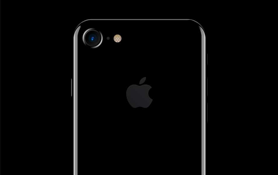 iPhone 7 closeup - Scalable PSD