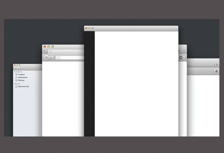 Download 20 Free Web Browser Frame PSD Templates