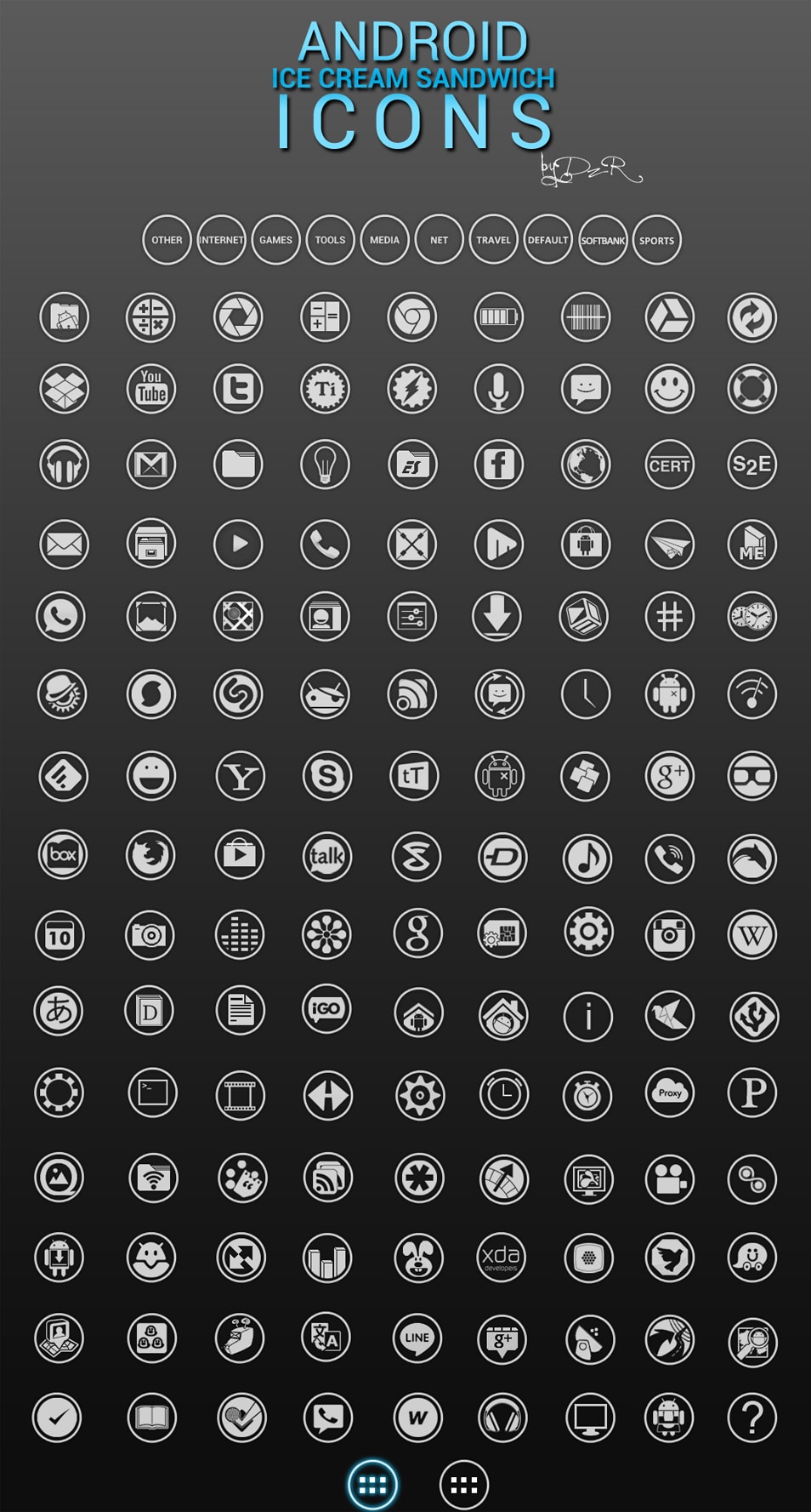 Download 20 Beautiful Icon Sets For Android