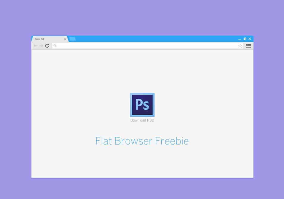 Free Web Browser Frame Psd Templates
