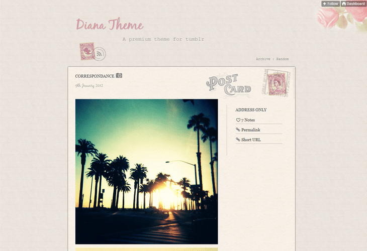 Diana Theme