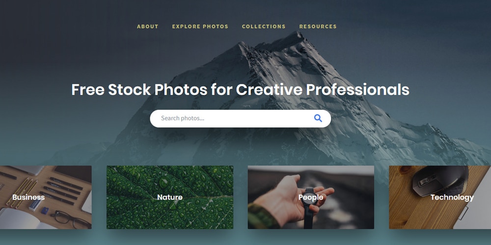 Free Stock Photos And Videos Resources For Designers » CSS Author