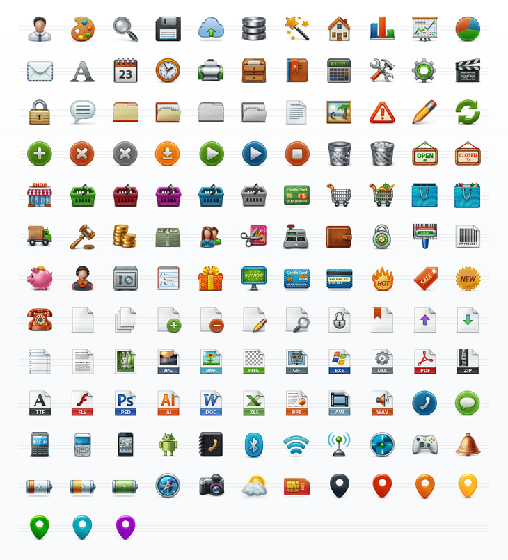 Best Collection of Pixel Icons for Web and UI Design