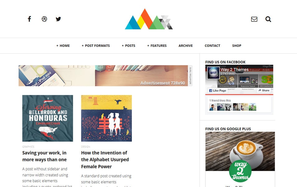 Craper Responsive Blogger Template