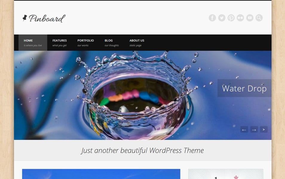 Pinboard Free WordPress Theme