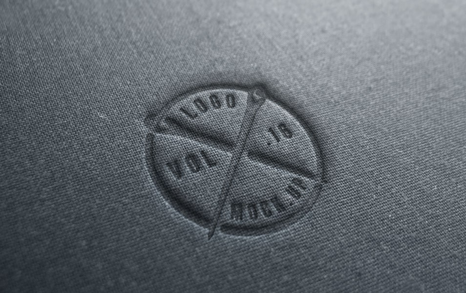 Linen Logo Mock-Up Template