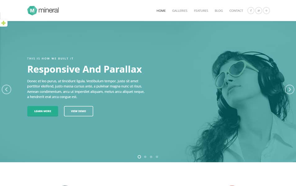 Mineral - Responsive Multi-Purpose WordPress Theme