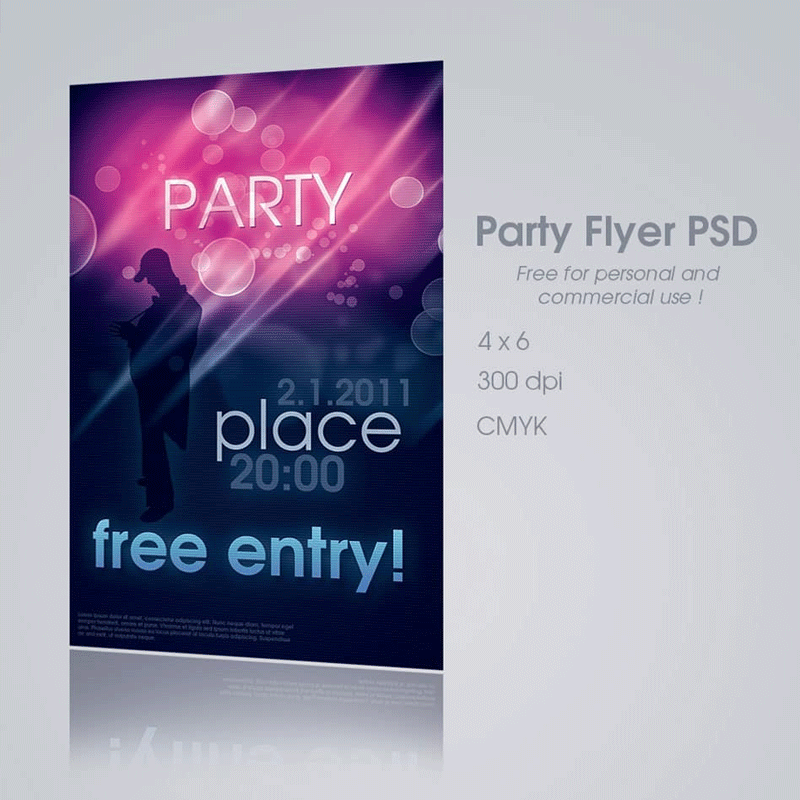 free download flyer templates for photoshop