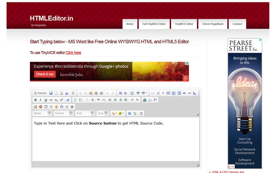 best free web editor