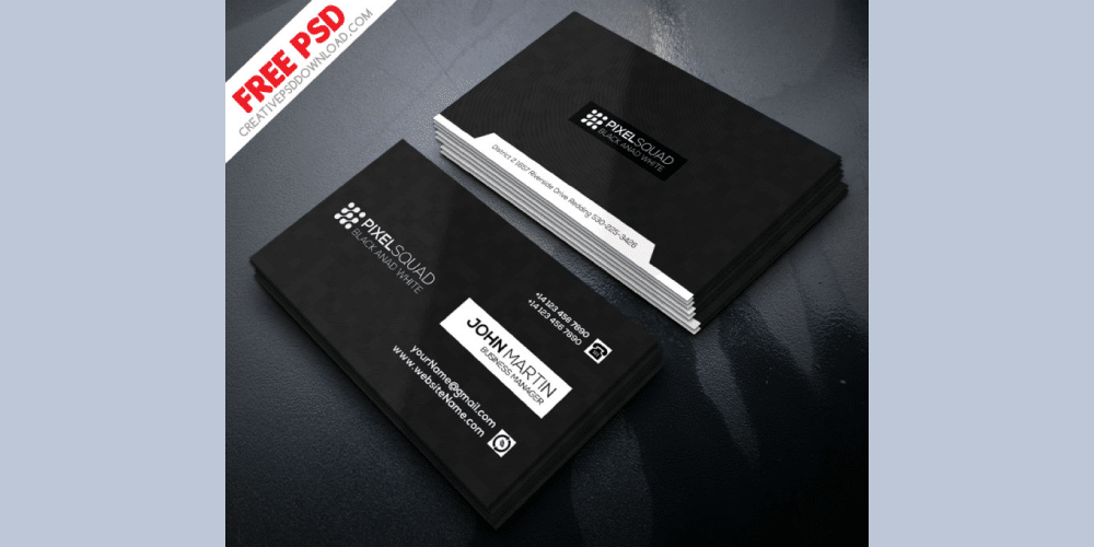 100+ Free Business Cards PSD » The Best of Free Business Cards