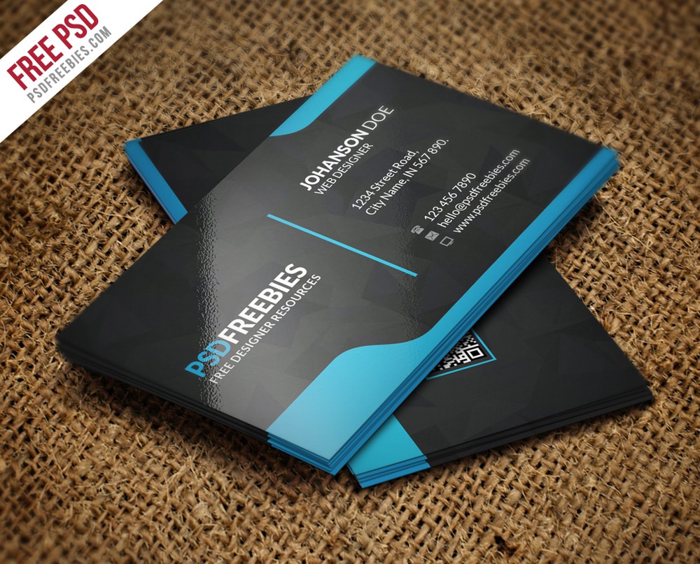 100 Free Business Cards PSD The Best Of Free Business Cards