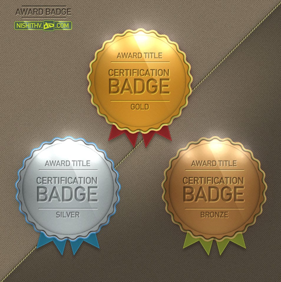 badge psd photoshop free download