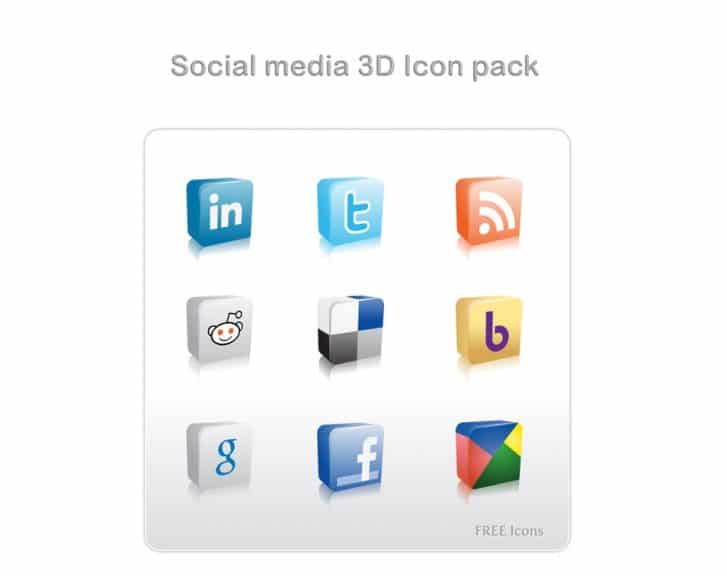 500+ High Quality Free Social Media Icon Sets