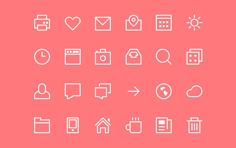 60+ Free Line Icon Sets › Free Icons » CSS Author