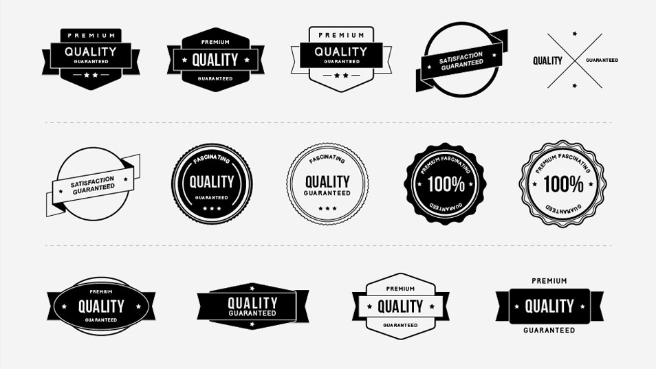 100 Best Free Badges Vector Psd Css Author