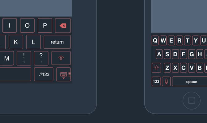 iPad and iPhone 5 Wireframe