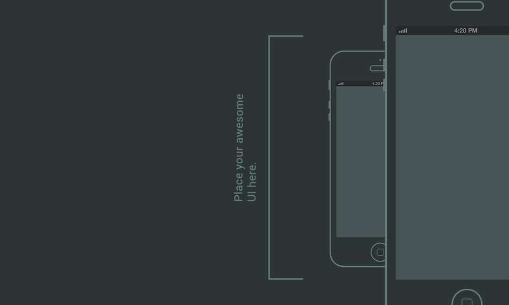 iPhone Wireframe