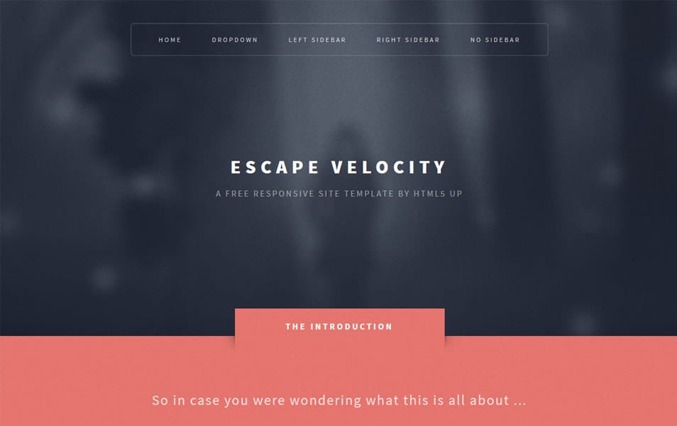 Escape Velocity