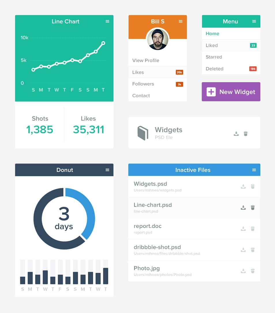 one ui widget
