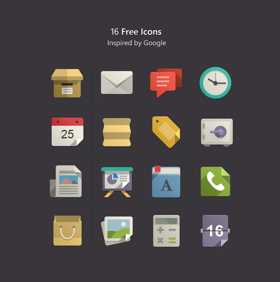 180 Free Flat Icon Sets Css Author