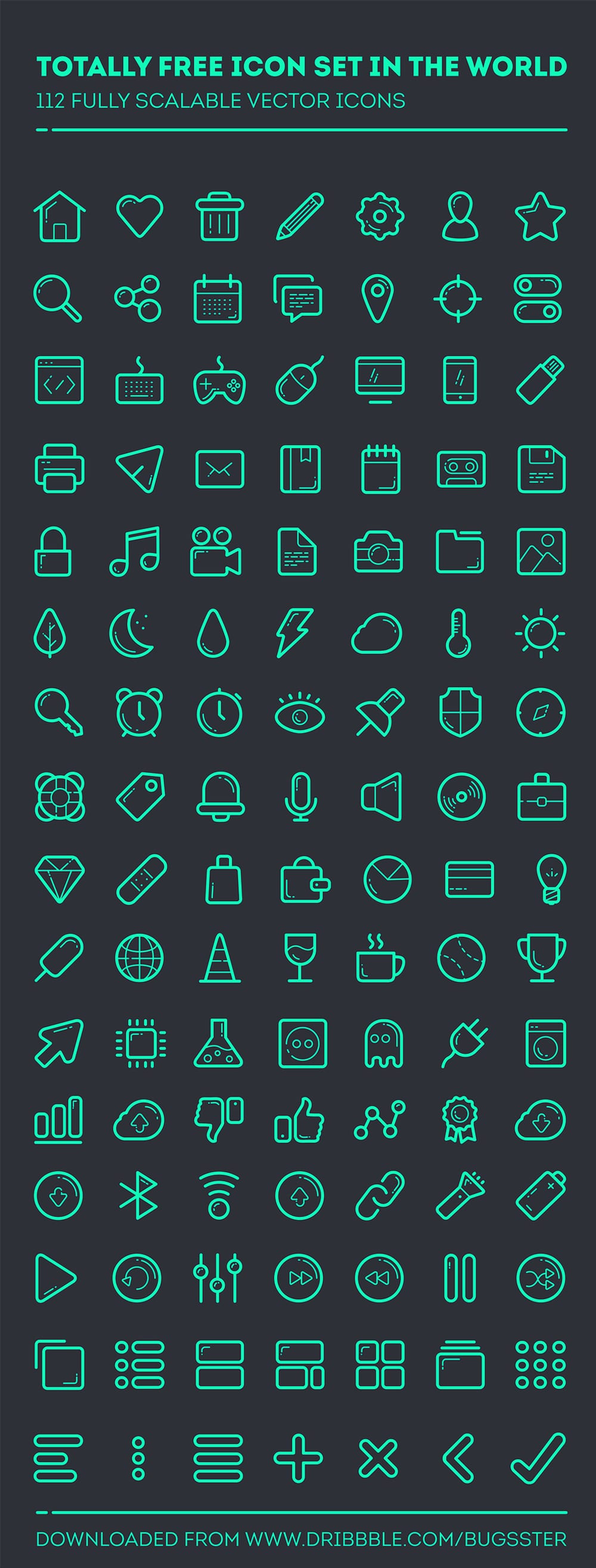 Useful Free Icon Fonts 