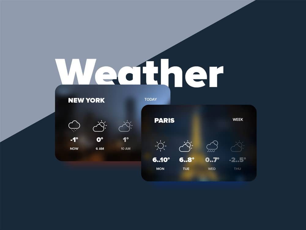 download weather widget notion