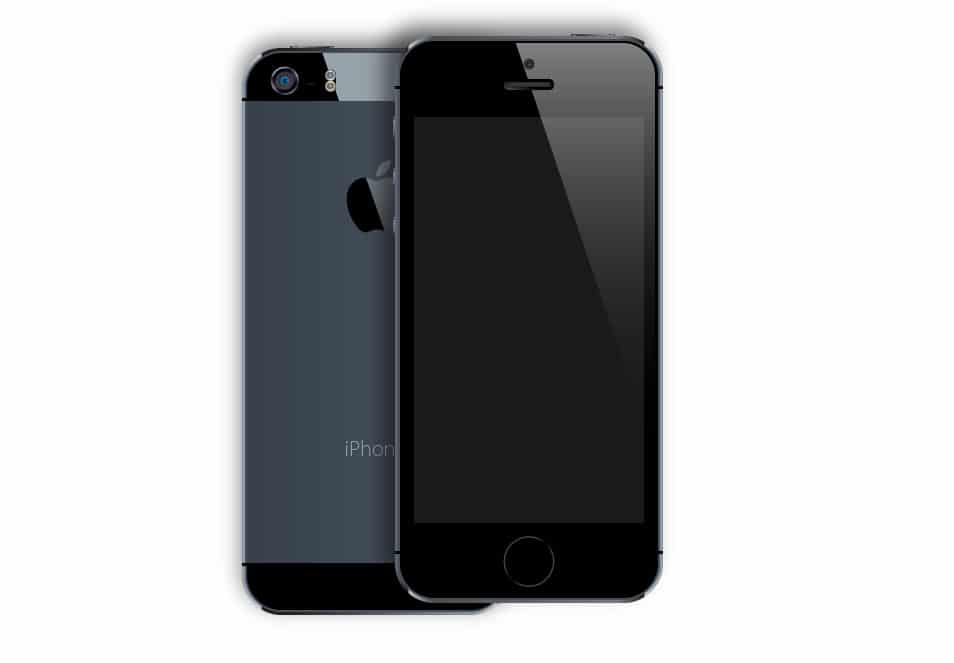 iPhone 5S vector