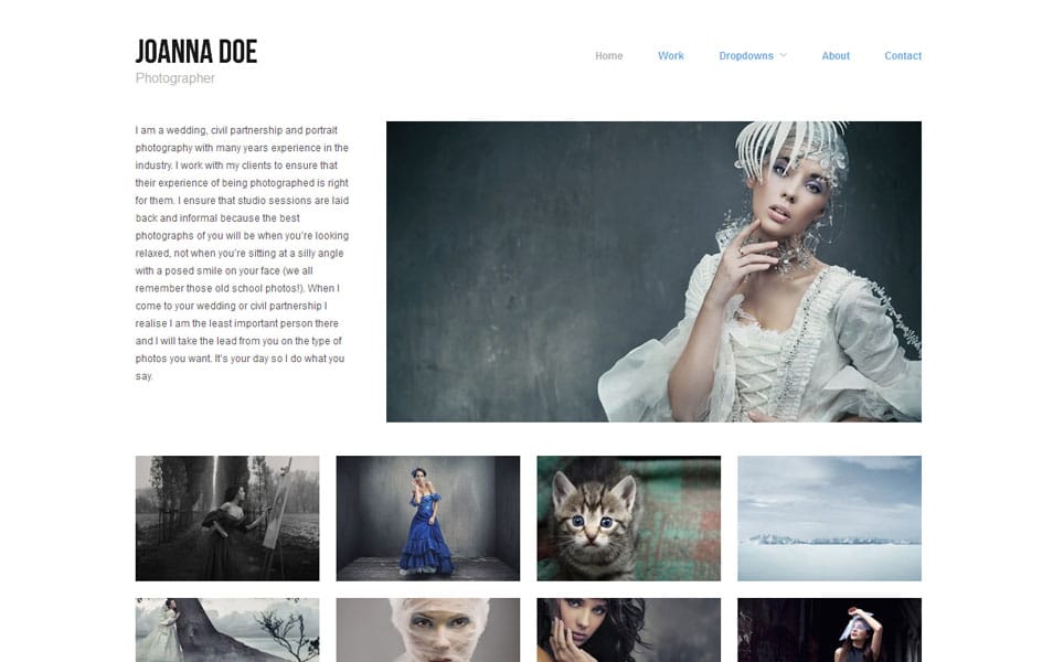 Hatch Free Portfolio WordPress Theme