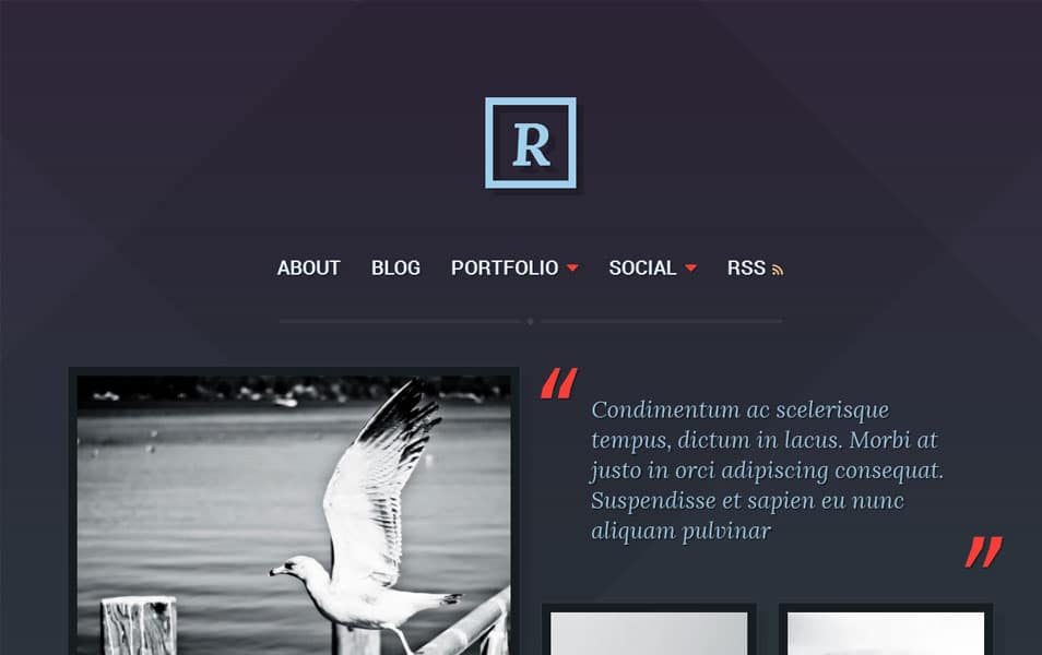 Ravel Free Portfolio WordPress Theme