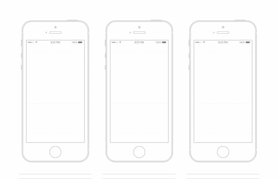 sticker ux sheet Wireframing Outline 25  & For Mockups Presentation