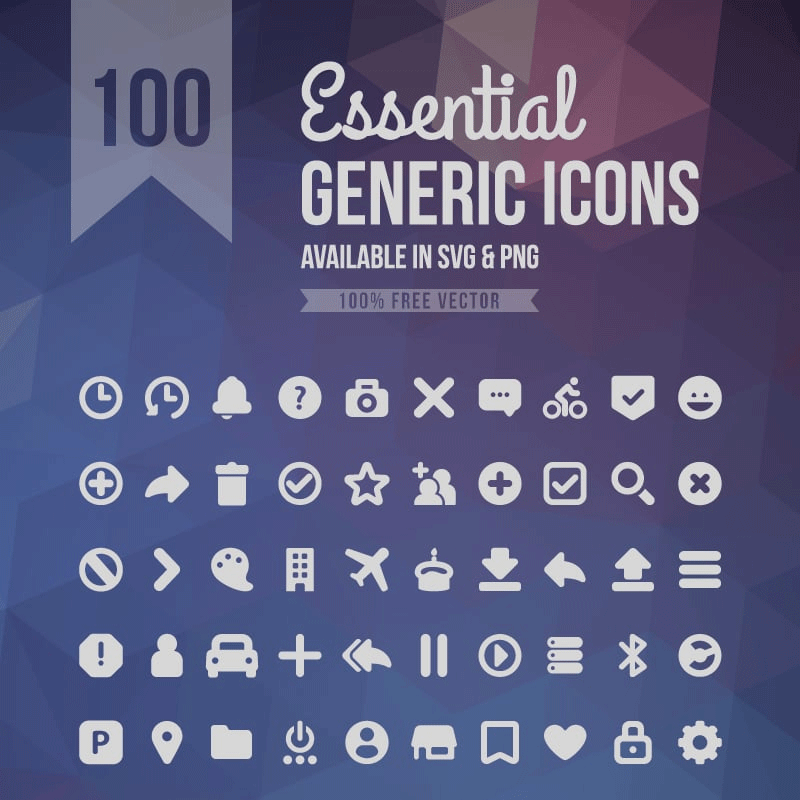 Download Essential Generic Free Icons Svg Png Css Author