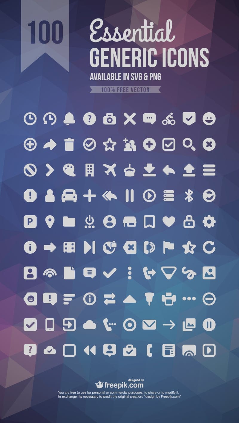 Essential Generic Free Icons Svg Png Css Author