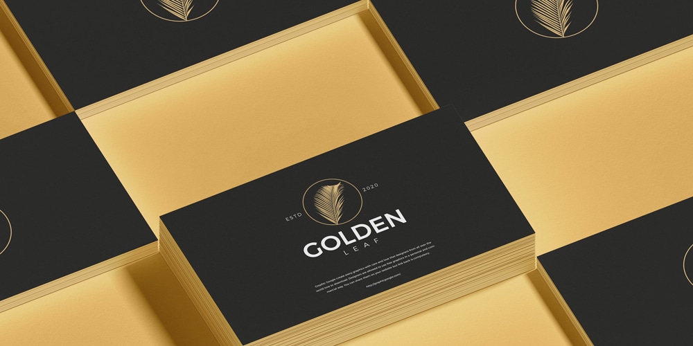 Download Free 100 Free Business Card Mockups Psd Css Author PSD Mockups.