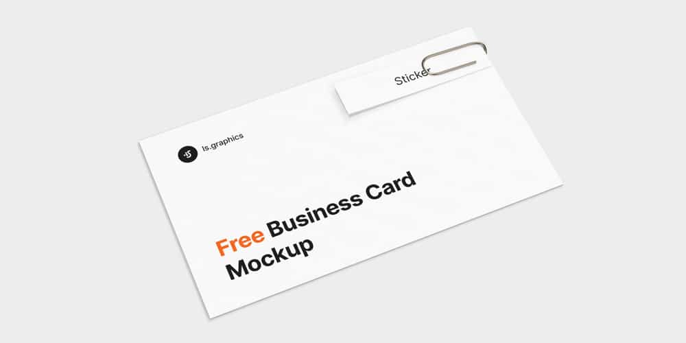 Download 100 Free Business Card Mockups Psd Css Author