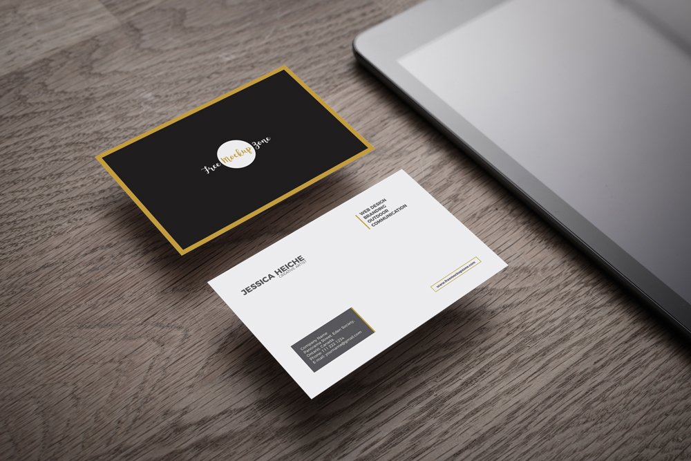 Download 100+ Free Business Card Mockup PSD » CSS Author